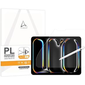 ARMOR Flexible Glass Paper Texture Feel Screen Protector for iPad Pro 11" (2024,M4), Anti-Glare with Blue Light Filter