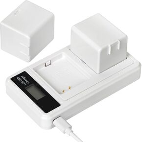 2-Pack Rechargeable Batteries with Charger Station,Compatible with Arlo Pro,Arlo Pro 2,Rechargeable 7.2V Upgraded Lithium Li-ion Batteries Pack