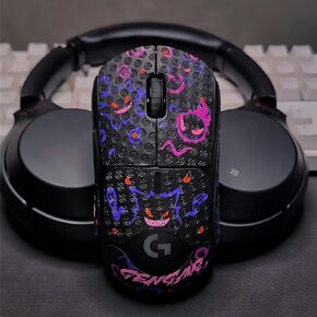 Mouse Grips Tape Universal Compatible with Logitech G Pro X Superlight, Superlight 2, G Pro Wireless, Gaming Mouse Anti Slip Grip, Mouse Skins, Sweat Resistant, Per-Cut, Easy to Apply