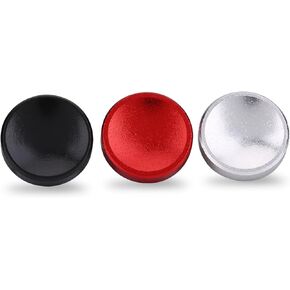 3pcs Camera Shutter Release Keystrokes, Universal Aluminium Alloy, Soft Release Keystrokes with Concave Surface, Beautiful & Generous