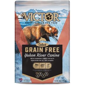 Victor Super Premium Dog Food – Grain Free Yukon River Canine – for Dogs of All Life Stages – High Protein Dry Dog Food for All Normally Active Dogs, 15 lb
