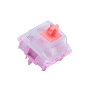 GATERON Weightlessness Keyboard Switches, Tactile RGB LED 5 pin Factory Pre-lubed 50gf Key Switches for MX Mechanical Keyboard(35pcs)