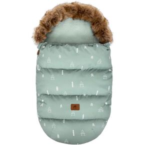 Baby Stroller Bunting Bags Stroller Footmuff Universal Sleeping Bag Winter Outdoor Hooded Bunting Bag Windproof and Water-Resistant Suitable Below 5 ℃