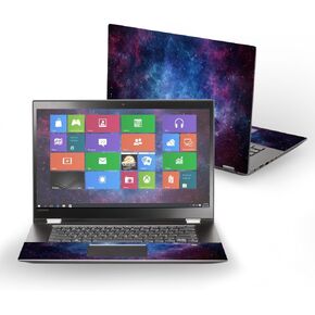 MightySkins Skin Compatible with Lenovo Flex 5 14" (2017) - Nebula | Protective, Durable, and Unique Vinyl Decal wrap Cover | Easy to Apply, Remove, and Change Styles | Made in The USA