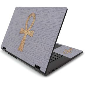 MightySkins Skin for Lenovo Flex 15" (2019) - Ankh | Protective, Durable, and Unique Vinyl Decal wrap Cover | Easy to Apply, Remove, and Change Styles | Made in The USA