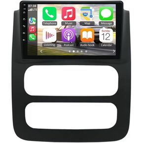 Android 13.0 Double Din Car Stereo for Dodge Ram 1500 2500 3500 2003-2005, 9 Inch HD Touch Screen Car Audio Receiver with GPS Navigation Bluetooth Head Unit, Supports Backup Camera (2G+32G)