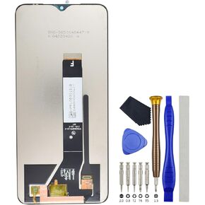 Full LCD Digitizer Touch Screen Assembly Replacement for Xiaomi Redmi Note 9 4G Redmi 9T including Tool Kit Black 6.53"