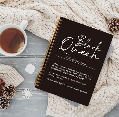 QUICQOD Educational Diagnostician Gifts Notebook,Appreciation Graduation Gifts for Educational Diagnostician Friend,Black Hardcover Spiral Notebook 5.5x8.3 in Saudi Arabia