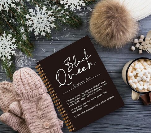 QUICQOD Educational Diagnostician Gifts Notebook,Appreciation Graduation Gifts for Educational Diagnostician Friend,Black Hardcover Spiral Notebook 5.5x8.3 in Saudi Arabia