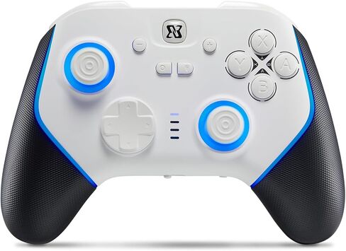 BINBOKPLAY Ultra Pro Controller, Game Controller for PC/Switch/Steam Deck etc.7 Color LED Hall Effect Controller with Microswitch Buttons, PC Controller Wireless Changeable Digital & Analog Trigger in Saudi Arabia