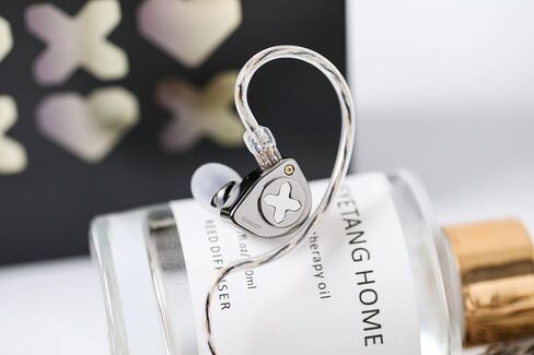 Linsoul SIMGOT EW300 1DD+1Planar+1PZT Hybrid Driver in Ear Monitor, Wired Earbuds IEM, Gaming Earbuds with Detachable Nozzles, Silver-Plated OFC IEM Cable for Audiophile Musician (EW300 DSP) in Saudi Arabia