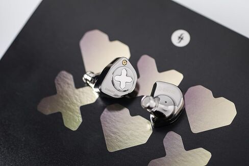 Linsoul SIMGOT EW300 1DD+1Planar+1PZT Hybrid Driver IEMs, Standard Edition | HiFi Wired Earbuds, Gaming Earbuds with Detachable Nozzles, Silver-Plated OFC In Ear Monitor Cable for Audiophile Musician in Kuwait