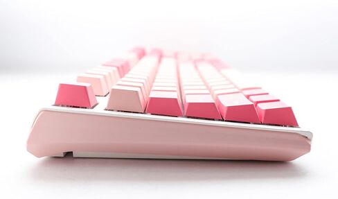 لوحة مفاتيح ميكانيكية Ducky One 3 Gossamer Pink Hotswap Double Shot PBT QUACK (فضي Cherry MX) in Kuwait