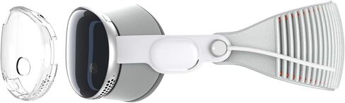 حافظة واقية ناعمة من مادة TPU لشاشة Apple Vision Pro الأمامية، مضادة للخدش ومضادة للصدمات، مضادة لبصمات الأصابع وغير صفراء، لا تحجب عدسة الكاميرا، ملحقات غطاء الحماية in Kuwait