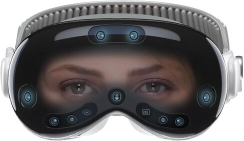 حافظة واقية ناعمة من مادة TPU لشاشة Apple Vision Pro الأمامية، مضادة للخدش ومضادة للصدمات، مضادة لبصمات الأصابع وغير صفراء، لا تحجب عدسة الكاميرا، ملحقات غطاء الحماية in Kuwait