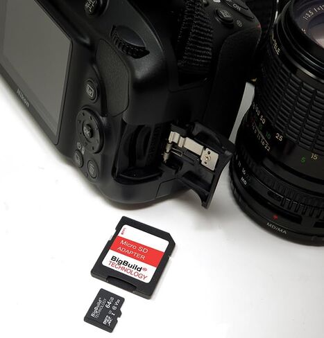 بطاقة ذاكرة U3 Micro SDXC سعة 64 جيجابايت فائقة السرعة وسرعة 100 ميجابايت/ثانية لكاميرا Akaso Brave 6 وBrave 6 Plus Action in Saudi Arabia