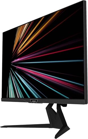 شاشة Gigabyte AORUS FI32U مقاس 32 بوصة 4K SS IPS للألعاب، شاشة ANC مدمجة حصرية، شاشة 3840x2160، معدل تحديث 144 هرتز، وقت استجابة 1 مللي ثانية (GTG)، منفذ عرض 1x 1.4،2x HDMI 2.1،2x USB 3.0، مع نوع C، أسود in Saudi Arabia