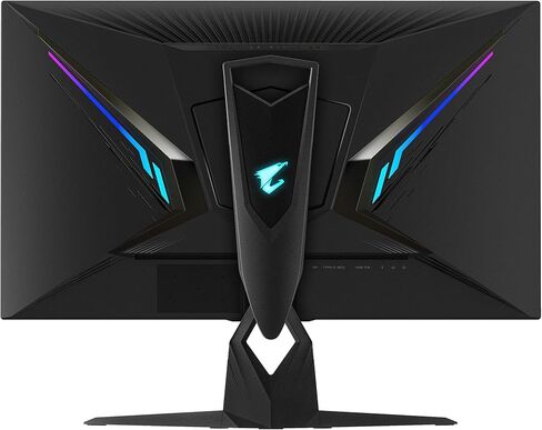 شاشة Gigabyte AORUS FI32U مقاس 32 بوصة 4K SS IPS للألعاب، شاشة ANC مدمجة حصرية، شاشة 3840x2160، معدل تحديث 144 هرتز، وقت استجابة 1 مللي ثانية (GTG)، منفذ عرض 1x 1.4،2x HDMI 2.1،2x USB 3.0، مع نوع C، أسود in Saudi Arabia