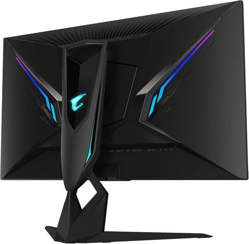 شاشة Gigabyte AORUS FI32U مقاس 32 بوصة 4K SS IPS للألعاب، شاشة ANC مدمجة حصرية، شاشة 3840x2160، معدل تحديث 144 هرتز، وقت استجابة 1 مللي ثانية (GTG)، منفذ عرض 1x 1.4،2x HDMI 2.1،2x USB 3.0، مع نوع C، أسود in Saudi Arabia