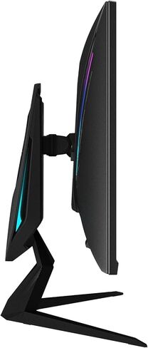 شاشة Gigabyte AORUS FI32U مقاس 32 بوصة 4K SS IPS للألعاب، شاشة ANC مدمجة حصرية، شاشة 3840x2160، معدل تحديث 144 هرتز، وقت استجابة 1 مللي ثانية (GTG)، منفذ عرض 1x 1.4،2x HDMI 2.1،2x USB 3.0، مع نوع C، أسود in Saudi Arabia