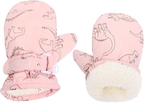 قفازات الأطفال الصغار، قفازات الشتاء للأولاد والبنات في الهواء الطلق، قفازات دافئة من الصوف سهلة الارتداء للأطفال in Kuwait