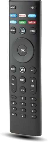 Replacement Remote Control for Vizio Smart TV (XRT140), Compatible with E/V/M/D/P/PX Series LED LCD HD 4K UHD HDR Smart TVs in Saudi Arabia