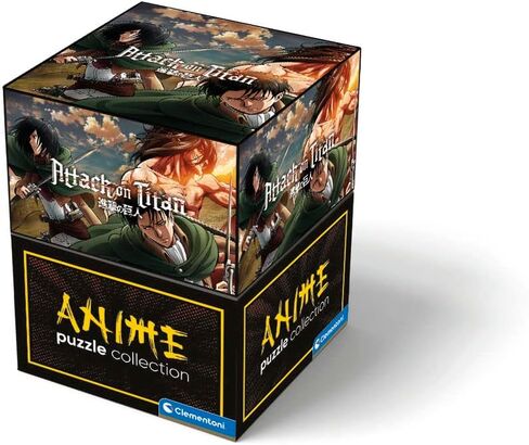 Clementoni - 35138 - Puzzle Attack On Titan - 500 Pièces - Puzzle Adulte, Divertissement Pour Adultes - Fabriqué En Italie in Saudi Arabia