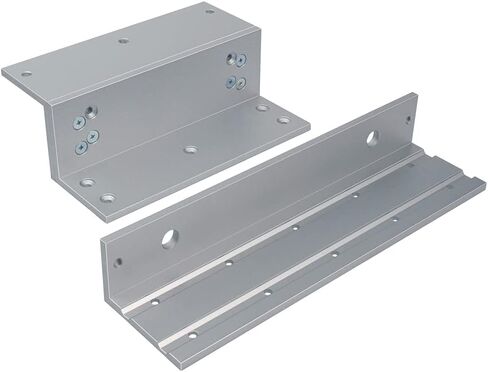 Visionis LZ600 L and Z Bracket 600lbs Electromagnetic Lock for Inswinging Door Access Control Maglock in Kuwait
