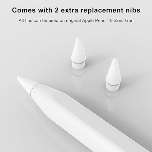 Stylus Pen for iPad - 13 Min Fast Charging Apple Pencil with Palm Rejection & Tilt Sensitivity, Magnetic iPad Pencil for iPad 6-10 Generation, iPad Air 3 4 5, iPad Mini 5 6, iPad Pro 11" 12.9" M4 in Kuwait