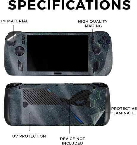 Skin Compatible with Asus ROG Ally X - On The Fence - Premium 3M Vinyl Protective Wrap Decal Cover - Easy to Apply | Crafted in The USA by MightySkins in Kuwait