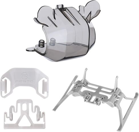 مجموعة XINANEE 3 في 1 قابلة للطي والذهاب، غطاء عدسة Gimbal، حامل المروحة، معدات الهبوط لملحقات DJI Mini 3 Pro Drone - أجزاء بديلة للحماية الواقية in Saudi Arabia