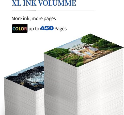استبدال خراطيش الحبر المتوافقة مع INKCLOUD لحزمة التحرير والسرد HP 67XL عالية الإنتاجية باللون الأسود لطابعة 6055e 6052 60756455e 6455 6475 6458 4155 2755e 2755 (2 أسود، 1 ثلاثي الألوان) in Saudi Arabia