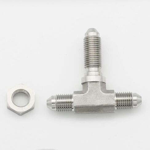 Stainless Steel -4 AN Male Flare Bulkhead Union Brake Hose Fitting, Straight in Saudi Arabia