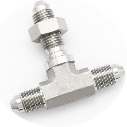Stainless Steel -4 AN Male Flare Bulkhead Union Brake Hose Fitting, Straight in Saudi Arabia