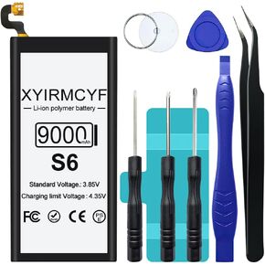 XYIRMCYF 2500mAh Super Capacity Battery Compatible with iPhone 4/4G, 0 Cycle Li-Polymer Replacement Battery for iPhone 4/4G, with Professional Repair Tool Kit