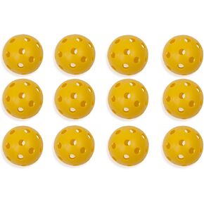 Champion Sports 9" Hollow Plastic Assorted Color Baseball Set - Athletic Baseball Equipment - Practice Baseballs Plastic Hollow - Regulation Size Balls -Fun for All Ages- Lightweight/Durable -Set of 6