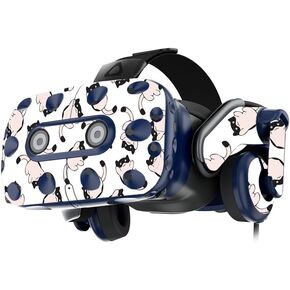 MightySkins Skin Compatible with HTC Vive Pro VR Headset - Raining Cats | Protective, Durable, and Unique Vinyl Decal wrap Cover | Easy to Apply, Remove, and Change Styles | Made in The USA