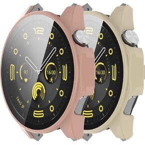Intended for Huawei Watch GT 4 41MM 46MM Case Film Tempered Glass Screen Protector Hard PC Bumper Full Cover Shell for Huawei GT 4 41mm 46mm