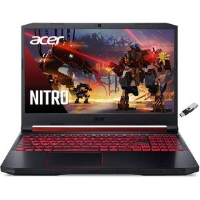 acer Nitro 5 Gaming Laptop 2022 New, 15.6" FHD IPS 144Hz, Intel i7-11800H 8-Core, NVIDIA GeForce RTX 3050 Ti 4GB GDDR6, 32GB DDR4, 1TB SSD, Backlit Keyboard, Wi-Fi 6, Win10 Home, COU 32GB USB