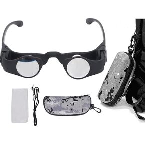 Hands Binocular Glasses, 8X Professional Binocular Glasses for Fishing, Bird Watching, Sports, Concerts, Theater, Portable Telescope Opera Glasses with 2 Polarized Lenses