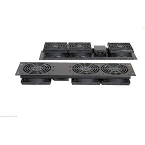 RAISING ELECTRONICS Rack Mount 3-Fan Cooling Unit 3U for Server Cabinet