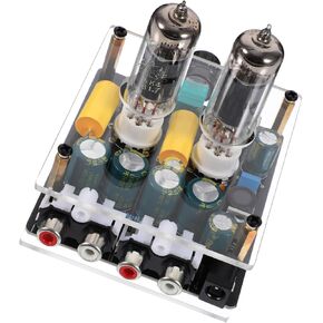 Gatuida أنبوب مكبر للصوت فراغ أنبوب الإلكترون صمام Preamp المضخم لنظام المسرح المنزلي قبل أمبير لأنبوب الفونوغراف Preamp Phono Preamp للقرص الدوار DC الزجاج Hifi لوحة المضخم in Saudi Arabia