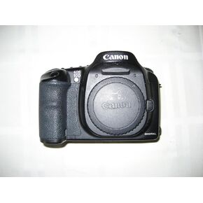 Canon EOS-10D 6.3MP Digital DSLR Camera With EF Lens Mount (Body Only) (Renewed), Black