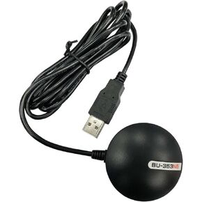 GlobalSat BU-353N5 USB GNSS Receiver, Black