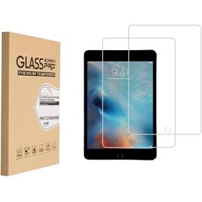 Compatible with Apple iPad Mini 5 (2019) & iPad Mini 4 Tempered Glass Screen Protector, Anti Scratch, Bubble Free,High Definition（2 Pack） in Kuwait