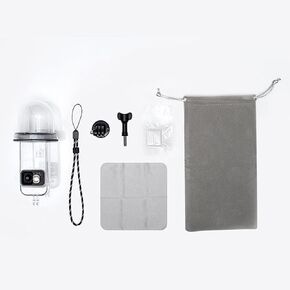 45M/147FT Diving Case Compatible for DJI Osmo Pocket 3,Waterproof Case Protective Cover Underwater Diving Housing Case Shell with Accessories for Osmo Pocket 3 Action Camera