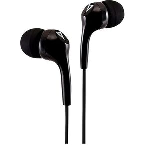 V7 HA105 Lightweight Stereo Earbuds - Black