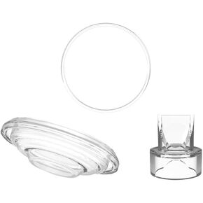 Breast Pump Replacement Parts Duckbill Valve + Diaphragm + Sealing ring, Compatible with PUMPY BAB 1