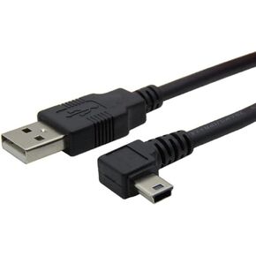 Dash Cam Cable 90 Degree Mini-B Charger Cord Data Sync Charging Adapter Compatible with Old Shark G16 Dash cam,VAVA Dash cam,rexing v1 gen3,Vizomaoi Dash cam,70mai Dash cam pro,Apeman C450A