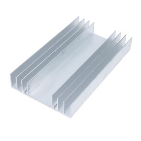 Aluminum Heatsink 5.90 x 3.34 x 0.86 Inch / 150 x 85 x 21.8mm Heat Sinks Radiator for Electronic Chip LED Cooling